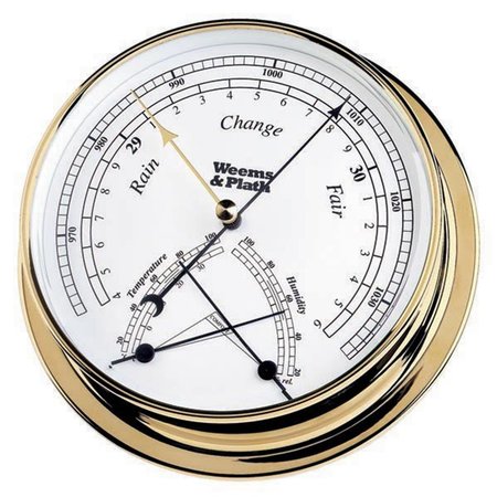 WEEMS & PLATH Weems and Plath Brass Endurance 145 BarometerComfortmeter 631400